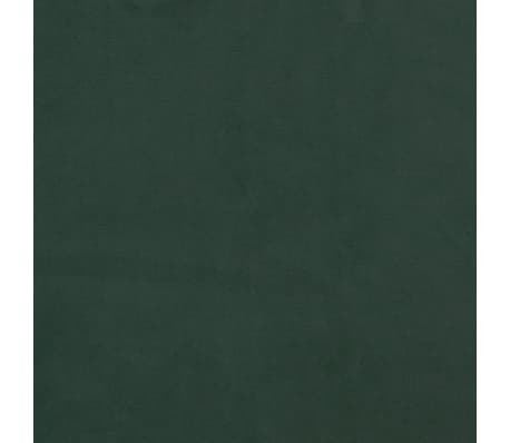 vidaXL Cadre de lit sans matelas vert foncé 90x200 cm velours