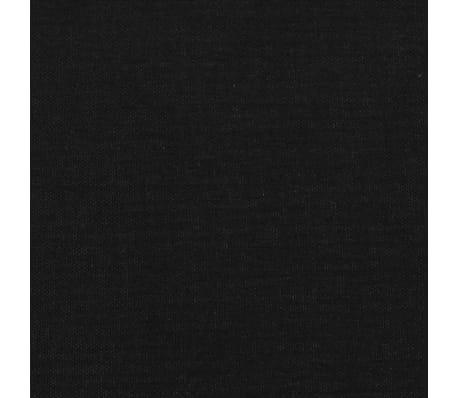 vidaXL Estructura de cama sin colchón tela negro 100x200 cm