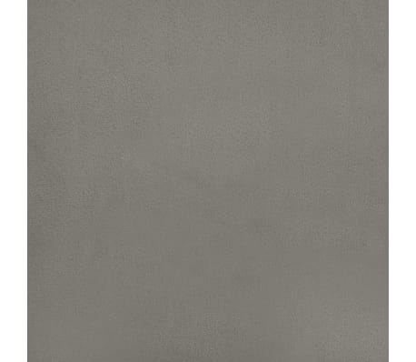 vidaXL Estructura de cama sin colchón terciopelo gris claro 140x200 cm