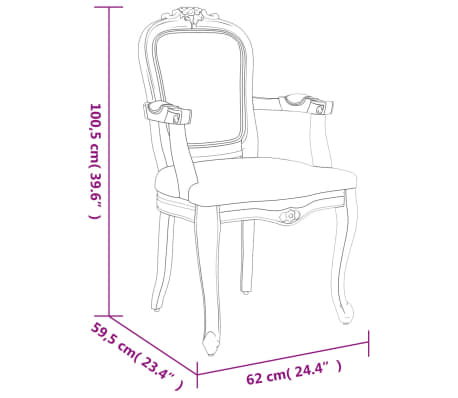 vidaXL Sillas de comedor 2 unidades lino beige 62x59,5x100,5 cm