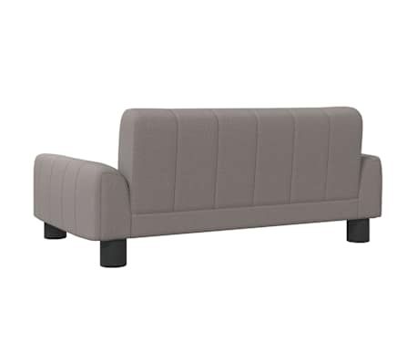 vidaXL Lit pour chien taupe 70x45x30 cm tissu