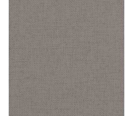 vidaXL Lit pour chien taupe 70x45x30 cm tissu