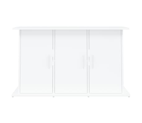 vidaXL Soporte para acuario madera de ingeniería blanco 101x41x58 cm