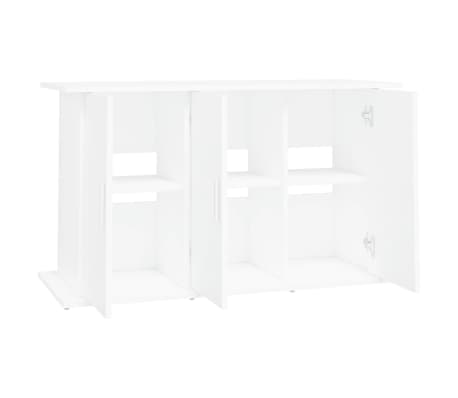 vidaXL Soporte para acuario madera de ingeniería blanco 101x41x58 cm