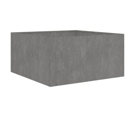 vidaXL Jardinera de acero corten 80x80x40 cm