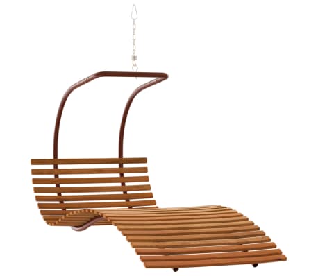 vidaXL Swing Chair Cream