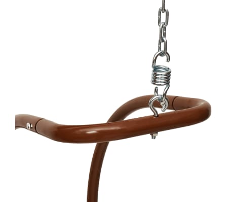 vidaXL Swing Chair Cream