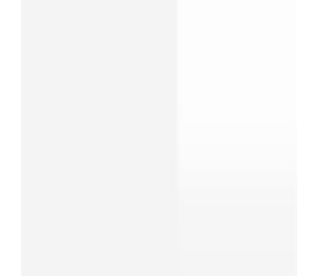 vidaXL Tables de chevet 2 pcs blanc brillant 43x36x60 cm