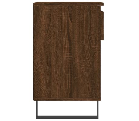 vidaXL Armoire à chaussures Chêne marron 102x36x60cm Bois d'ingénierie