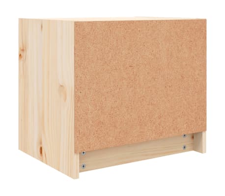 vidaXL Tables de chevet 2 pcs 40x31x35,5 cm bois de pin massif