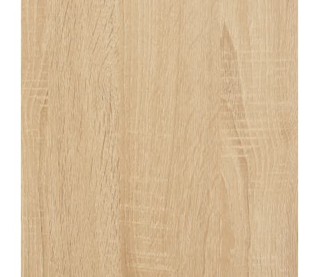 vidaXL Aparador de madera de ingeniería roble Sonoma 100x35x80 cm