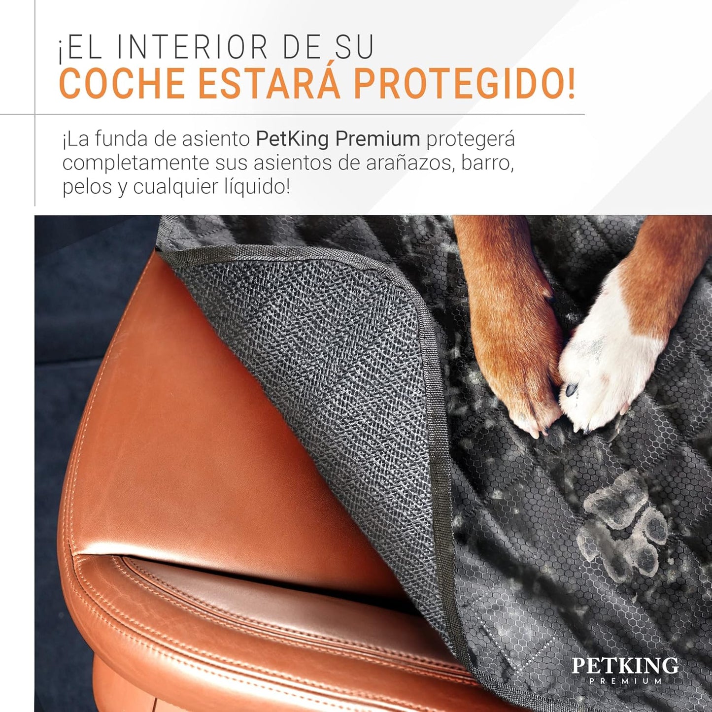 PetKing Housse de protection de voiture pour chien de qualité...