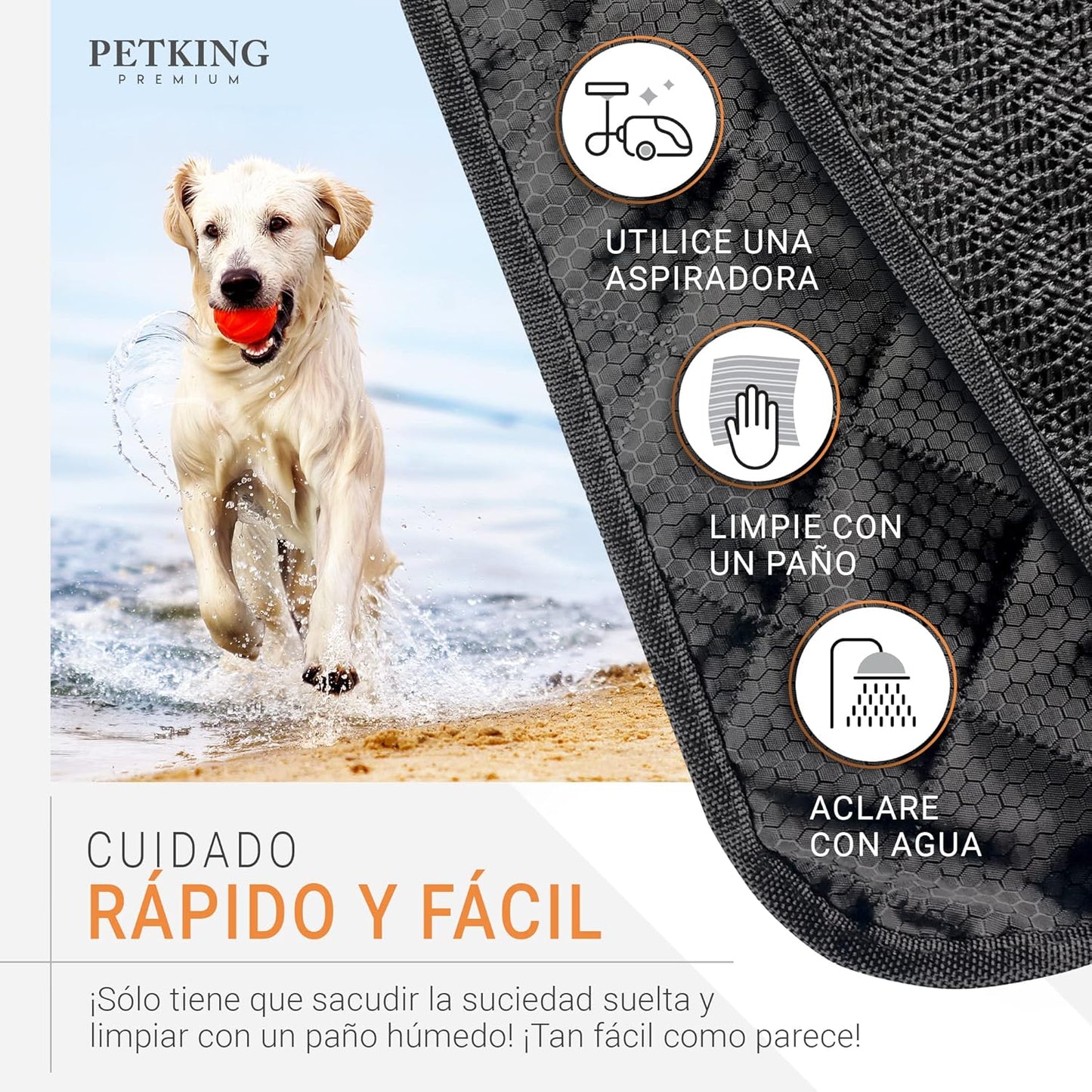 PetKing Housse de protection de voiture pour chien de qualité...
