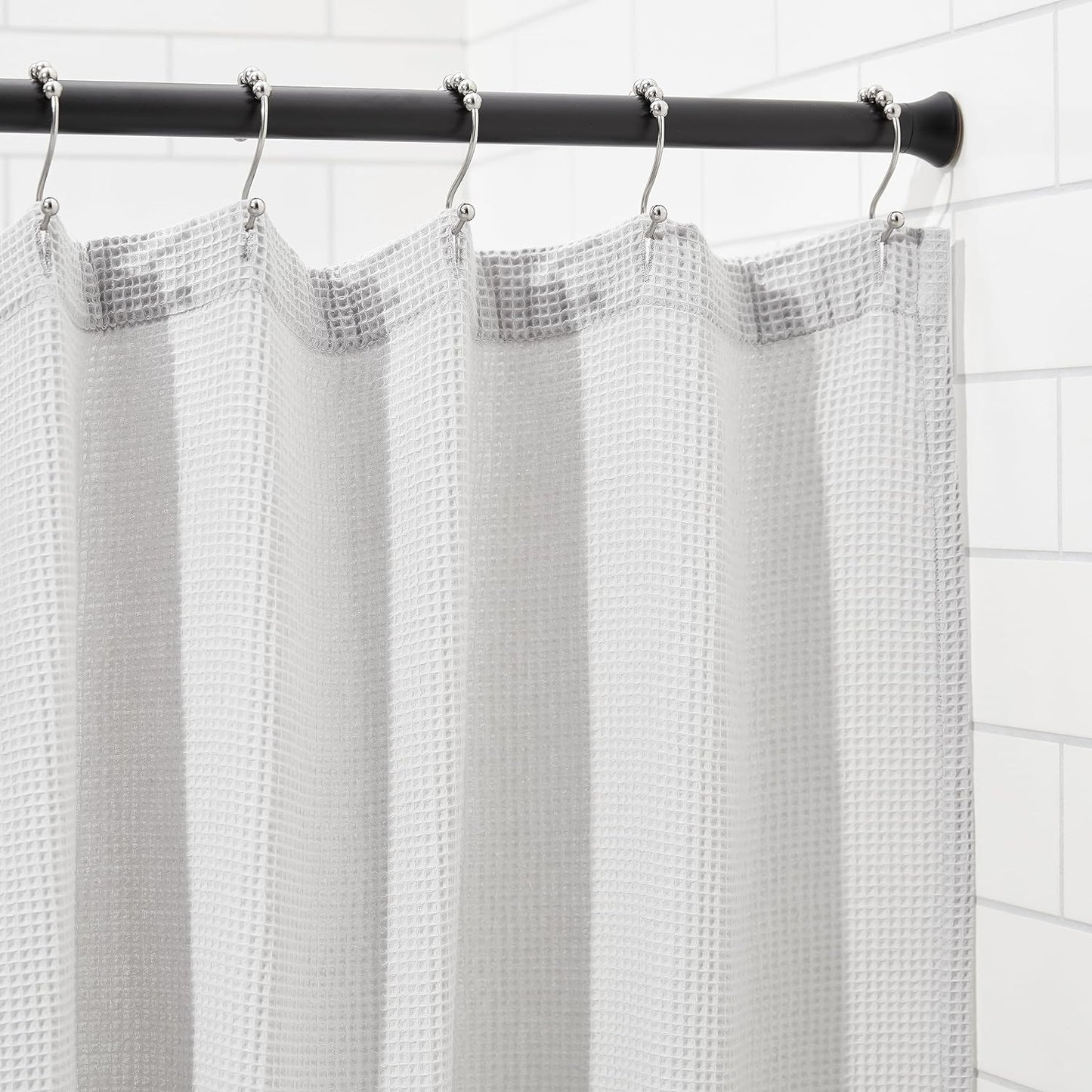 Amazon Basics Tringle de tension pour rideau de douche ou cadre de...
