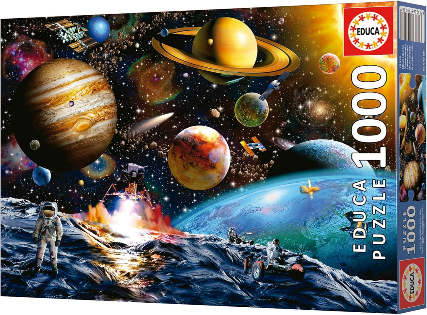 Educa - Mission Astéroïde | Puzzle de 1000 pièces pour adultes....