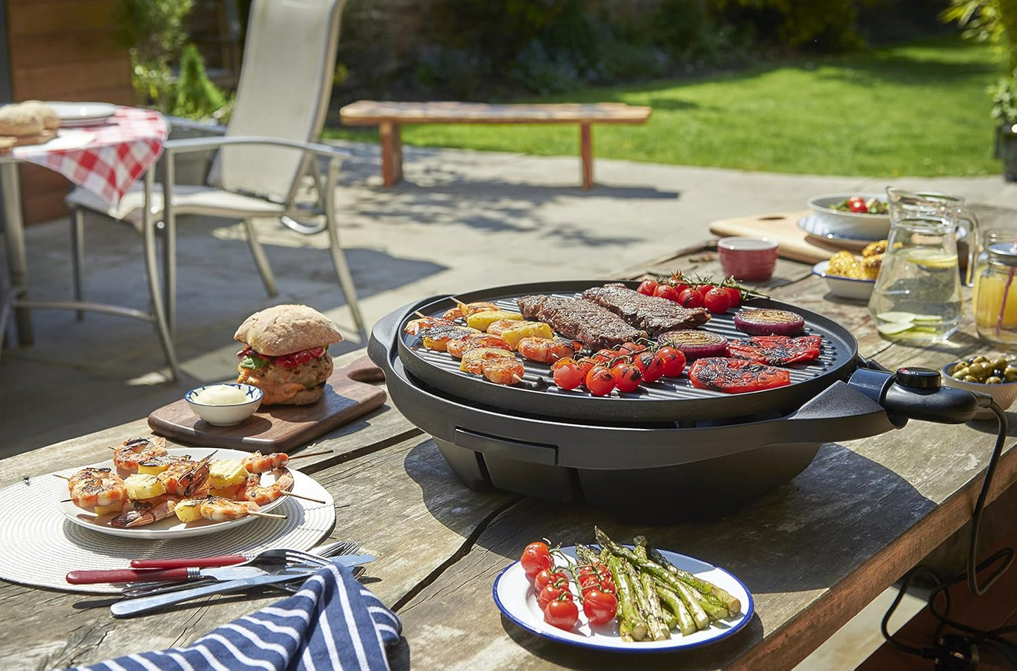 George Foreman Grill - Grill électrique, barbecue intérieur et...