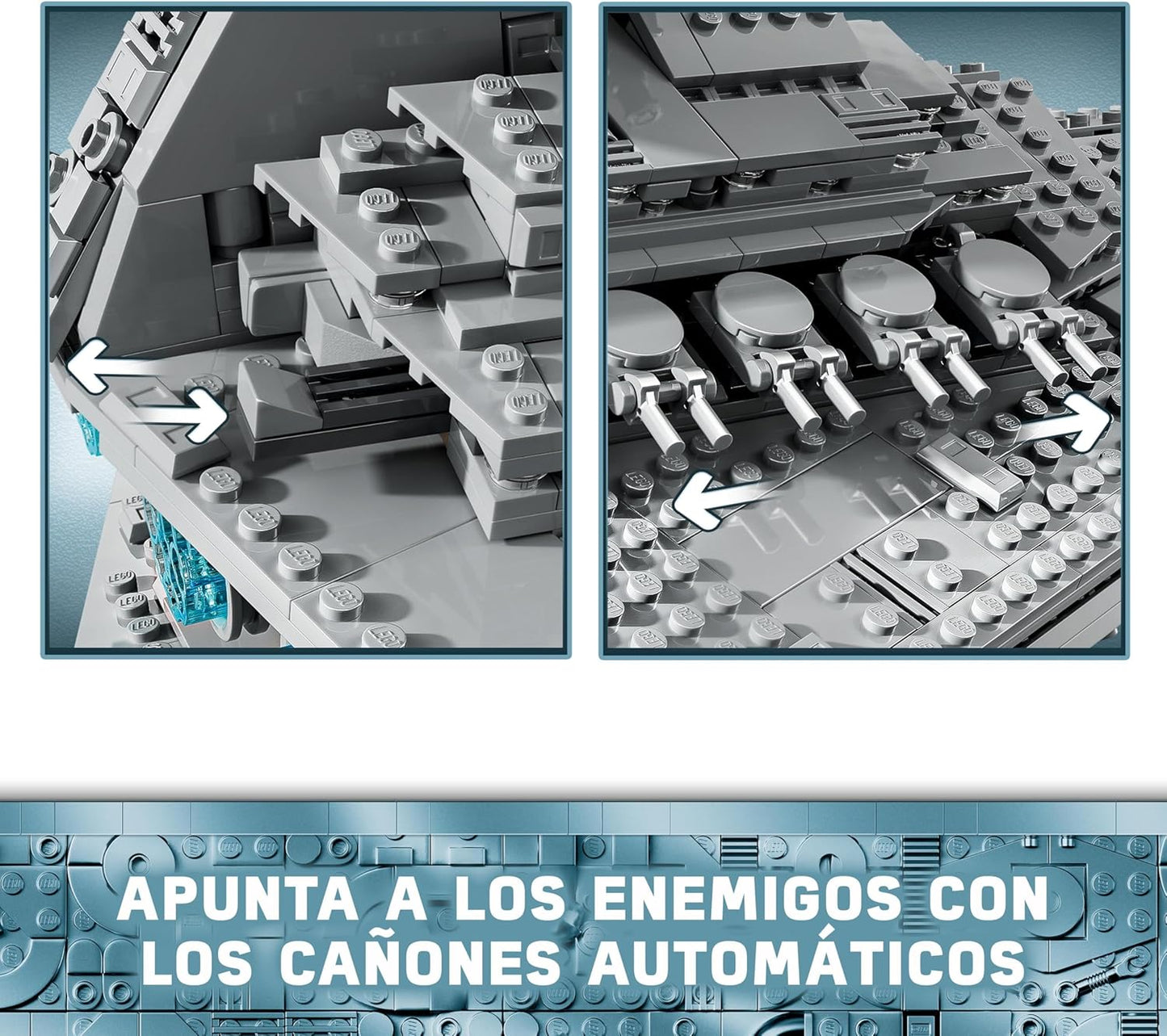 LEGO Star Wars Imperial Star Destroyer Bateau de construction avec...