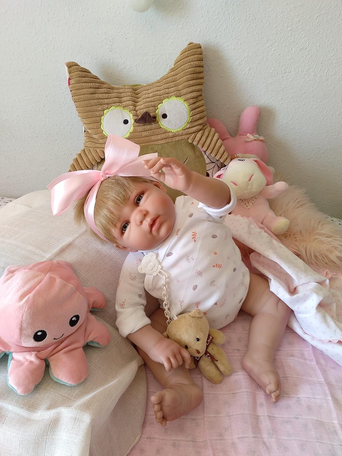 Reborn Valeria, Reborn Silicone Vinyl 52CM, 2,3KG, CARACTÉRISTIQUES...