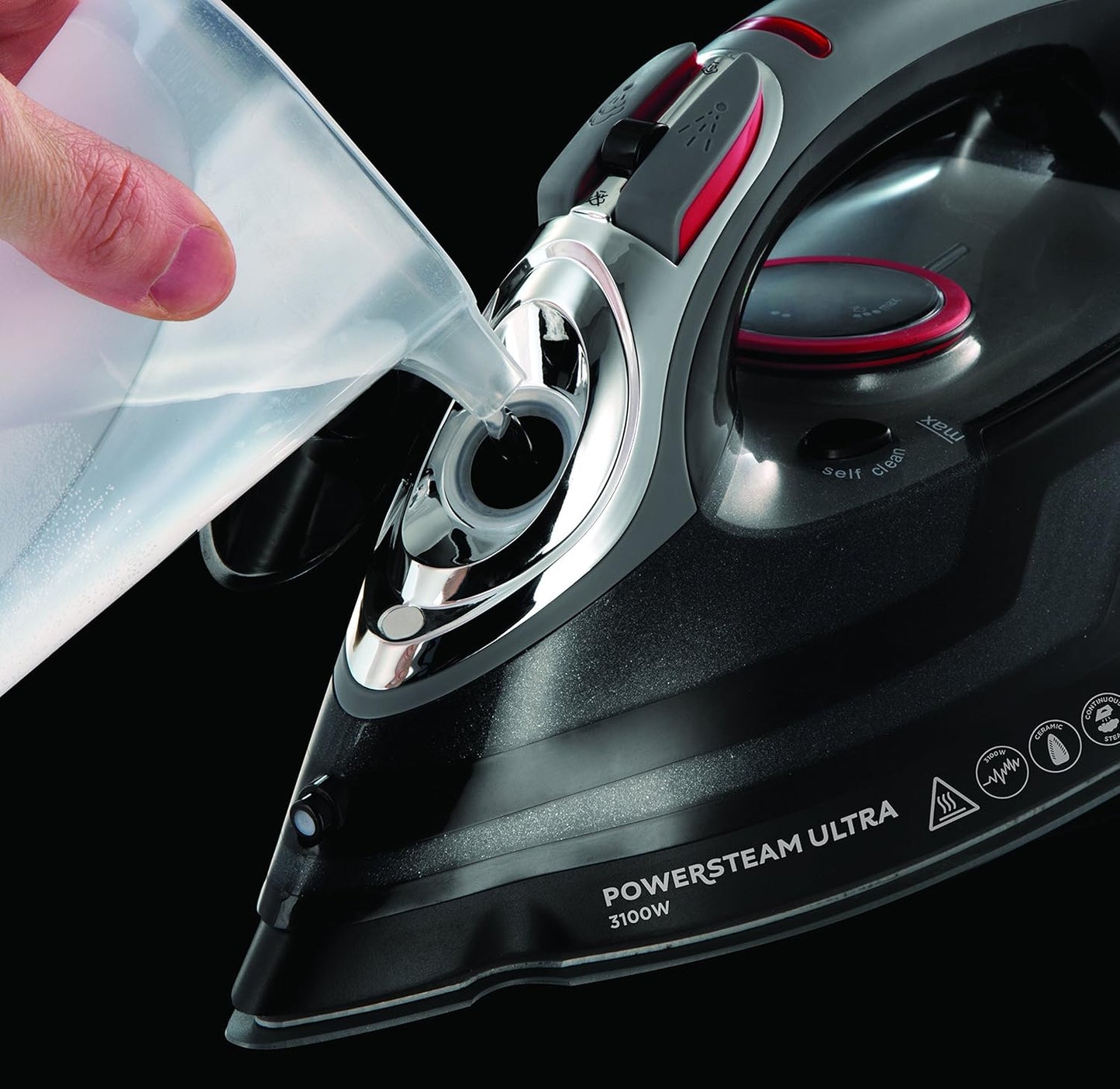 Russell Hobbs Powersteam Ultra Fer à Repasser - 3100 W, Semelle...