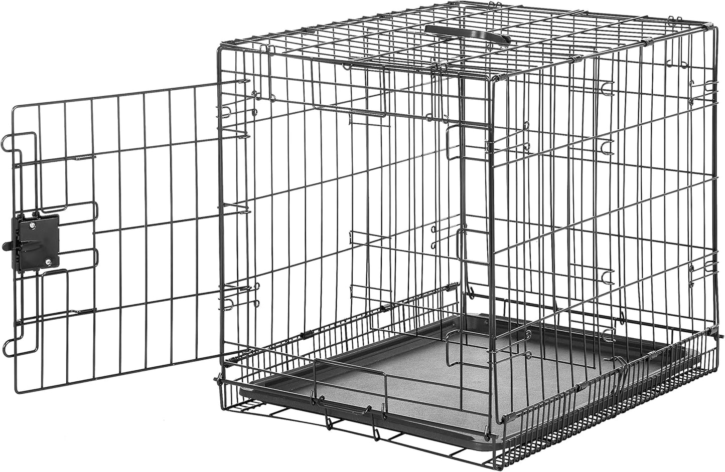 Amazon Basics Cage pour chien en fil métallique durable, pliable avec...