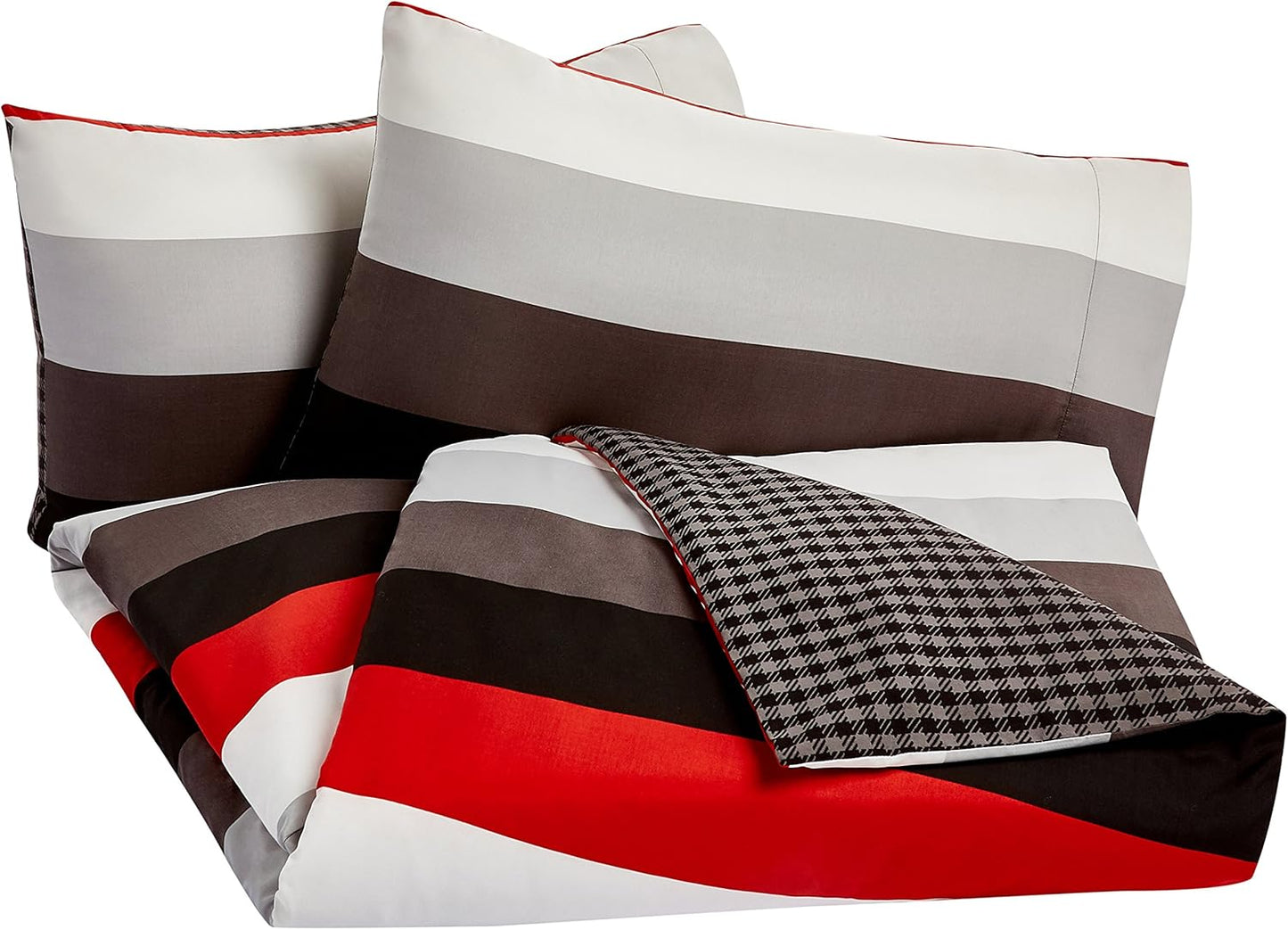 Amazon Basics Parure de lit légère en microfibre, 230 x 220 cm,...