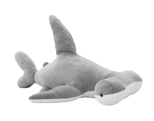 vidaXL Peluche requin marteau en peluche Gris