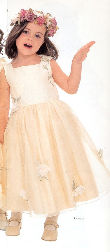 Robe en Soie Naturelle pour Fille – Cérémonie et Occasions Spéciales