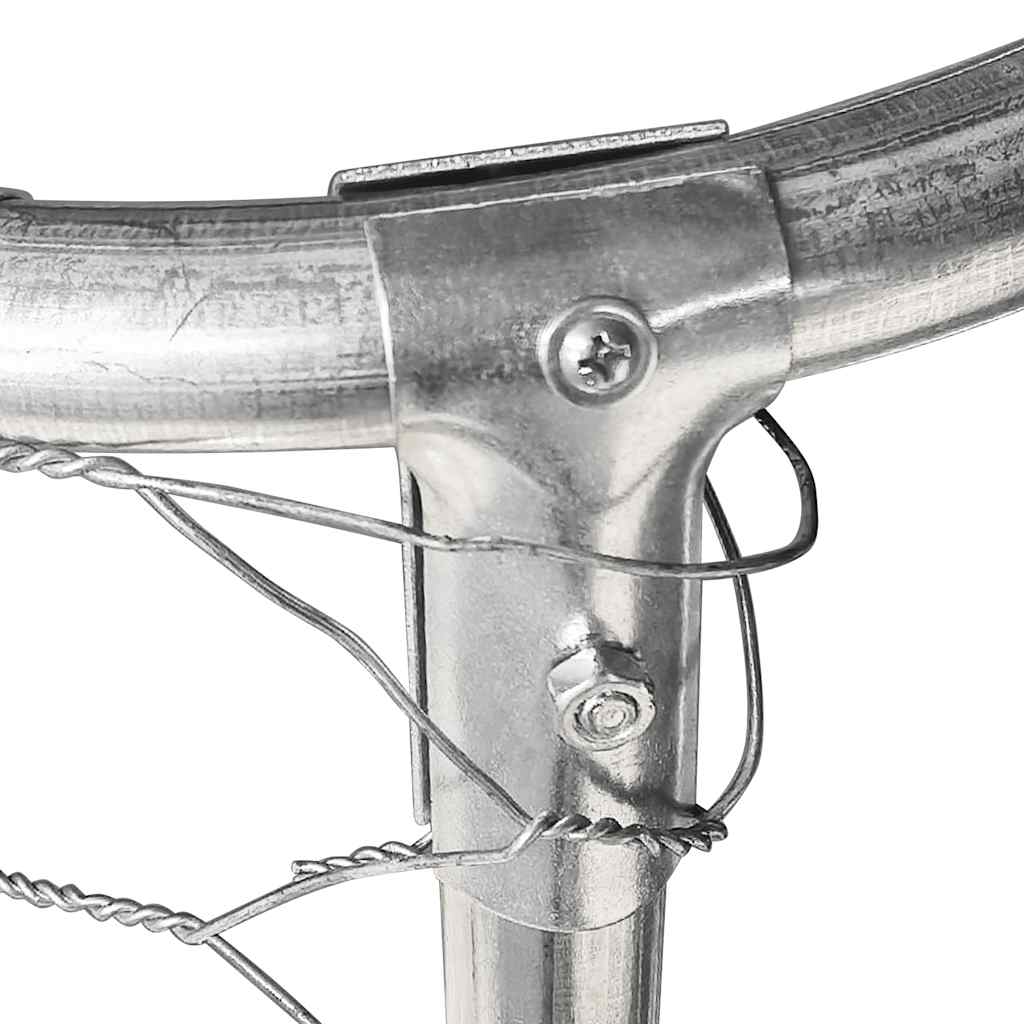 vidaXL Niche d'extérieur pour chien avec toit 300x300x150 cm