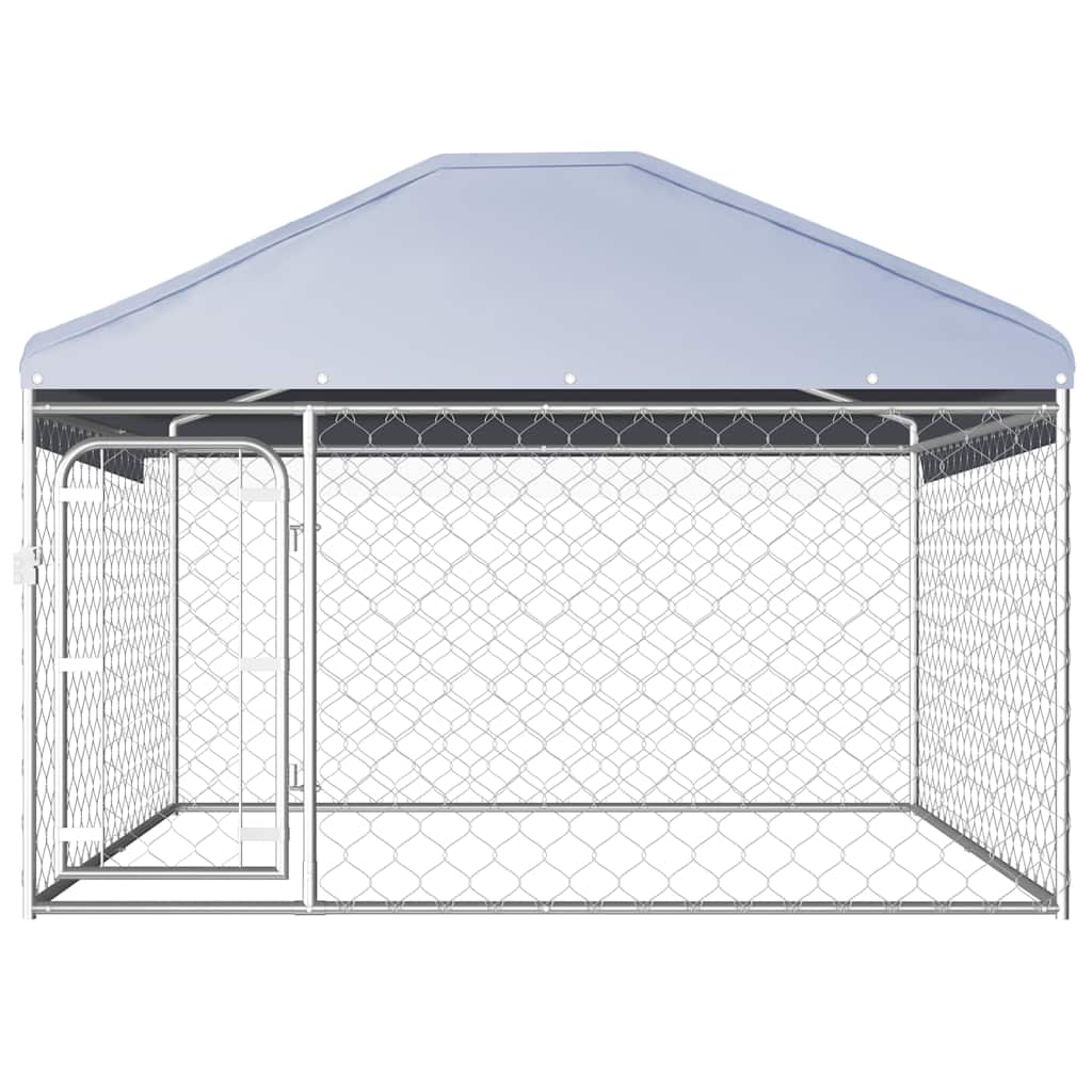 vidaXL Niche pour chien d'extérieur avec toit 200x200x135 cm
