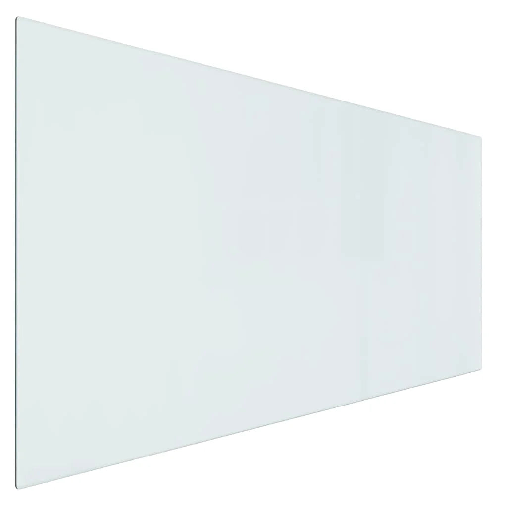 vidaXL Plateau en verre trempé transparent 120×60 cm – Dessus de table, déco ou surface de protection
