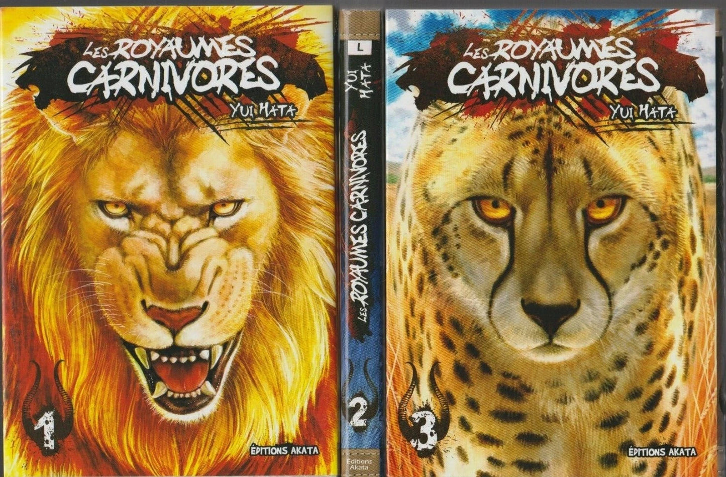 Le royaume des carnivores de Yui Hata .
Trilogie complète.